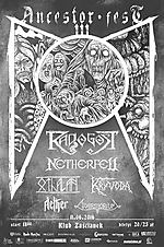 Ancestor Fest III, folk metal, metal, Radogost, Netherfell, Othalan, Kryvoda, Aether, Livermorium Ancestor Fest III, folk metal, metal, Radogost, Netherfell, Othalan, Kryvoda, Aether, Livermorium