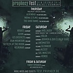 Prophecy Festival,  Les Discrets, Antimatter, Alcest, Sol Invictus, Prophecy Festival 2016

