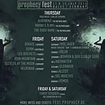 Prophecy Festival,  Les Discrets, Antimatter, Alcest, Sol Invictus, Prophecy Festival 2016

