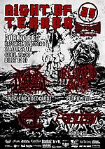 Night Of Terror 29 , Night Of Terror, Nuclear Holocaust, metal, death metal, Putrid Evil, Randast, C-4