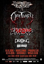 Obituary, Ten Thousand Ways To Die, death metal, thrash metal, industrial, grindcore, sludge metal, Exodus, Prong, King Parrot