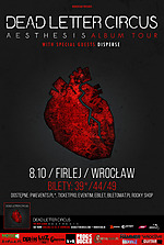 Dead Letter Circus, alternative rock, progressive rock, Disperse, progressive metal Dead Letter Circus, alternative rock, progressive rock, Disperse, progressive metal