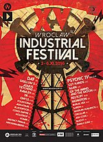 Wrocław Industrial Festival, Wrocław Industrial Festival 2016, Psychic TV, D.A.F., industrial Wrocław Industrial Festival, Wrocław Industrial Festival 2016, Psychic TV, D.A.F., industrial