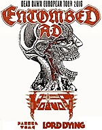 Entombed, Entombed A.D., Voivod, Barren Womb, Lord Dying, noise rock, thrash metal, death metal, sludge, Conan