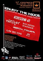 Agressiva 69, Batalion D’Amour, Black Tower, Sexy Suicide, Dark Side Eons, Dm on/off, Depeche Mode, Klub Królestwo, Katowice
Agressiva 69, Batalion D’Amour, Black Tower, Sexy Suicide, Dark Side Eons, Dm on/off, Depeche Mode, Klub Królestwo, Katowice
