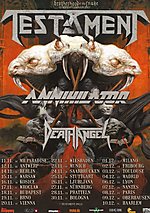 Testament, Annihilator, Death Angel, Knock Out Productions, thrash metal