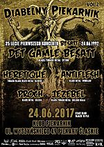 Diabelny Piekarnik vol.2, Diabelny Piekarnik, Det Gamle Besatt, Heretique, black metal, death metal, Antiflesh, Proch, Jezebel Diabelny Piekarnik vol.2, Diabelny Piekarnik, Det Gamle Besatt, Heretique, black metal, death metal, Antiflesh, Proch, Jezebel