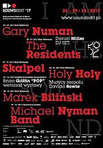 David Bowie, Soundedit 2017, Holy Holy, Marek Biliński, The Residents David Bowie, Soundedit 2017, Holy Holy, Marek Biliński, The Residents