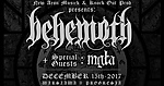 Mgła, Merry Christless, Behemoth, black metal, death metal Mgła, Merry Christless, Behemoth, black metal, death metal