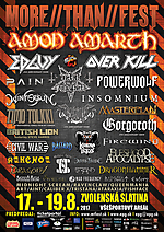 More Than Fest, More Than Fest 2017, Edguy, Overkill, Pain, Dark Funeral, Powerwolf, Wintersun, Masterplan, Gorgoroth, British Lion