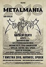 Blaze Of Prediction, Ragehammer, Emperor, Anima Damnata, Napalm Death, Voidhanger, Asphyź, Viscera///, Destroyer 666, Skyclad, Mekong Delta, Dead Congregation, Terrordome, Inverted Mind, Kult Mogił, Xentrix, Insammer, Minetaut, Shodan, Roadhog, Ketha