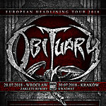 Obituary, Deserted Fear, Planet Hell, Knock Out Productions, Zaklęte Rewiry, Kwadrat. Obituary, Deserted Fear, Planet Hell, Knock Out Productions, Zaklęte Rewiry, Kwadrat.