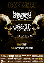 Effrontery, Underule, Infestation, death metal, metal Effrontery, Underule, Infestation, death metal, metal