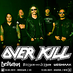 OverKill, Destruction, Flotsam & Jetsam, Meshiaak, Knock Out Productions, A2, B90.