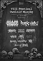 Uwolnię Muzykę death metal, black metal, gothic, Tortharry, Jarun, Sunnata, Undertheskin, Spatial, Vane, Popiół, Lilla Veneda, Moyra, Heresy Denied, Rosarian, Vader, Rotting Christ