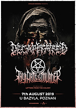 Decapitated, Thy Art Is Murder, death metal, deathcore, Letters From The Colony Decapitated, Thy Art Is Murder, death metal, deathcore, Letters From The Colony