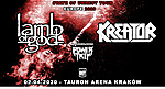 Kreator, Lamb Of God, Power Trip, Knock Out Productions. Kreator, Lamb Of God, Power Trip, Knock Out Productions.