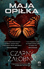 Czarny żałobnik, Maja Opiłka, wydawnictwo initium, kryminał, sensacja, thriller