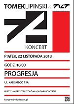 Tomek Lipiński i Tilt zagra w Progresji