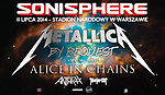 Alice in Chains, Anthrax i Kvelertak na Sonisphere Festival 2014