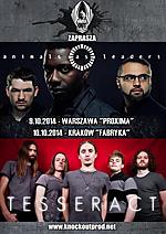 Animals As Leaders oraz Tesseract na dwóch koncertach w Polsce 