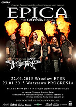 Epica i Dragonforce na dwóch koncertach w Polsce