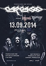 Carcass, Hazael, Thunderwar - Progresja Music Zone, Warszawa (13.9.2014)
