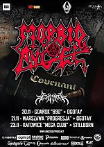 Znane są supporty, które zagrają z Morbid Angel
