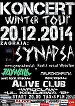 Winter Tour: Synapsa, Neurokompania, Jaywalk zagrają we Wrocławiu