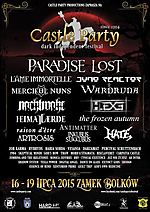 Psyche na Castle Party 2015 - pełen line-up