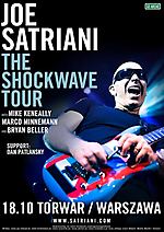 Dan Patlansky supportem Joe Satrianiego