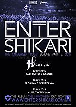 Hacktivist supportem Enter Shikari