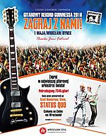 Status Quo zagra na Gitarowym Rekordzie Guinnessa we Wrocławiu