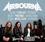 Airbourne na trzech koncertach w Polsce