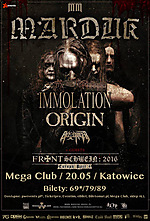 Marduk, Immolation, Origin i Bio-Cancer już w tym tygodniu w Polsce