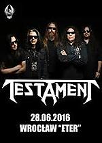 Testament, Raging Death - Eter Wrocław (28.06.2016)