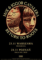 Max & Igor Cavalera na dwóch koncertach w Polsce