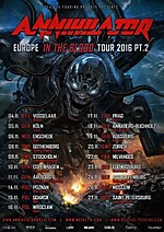 Annihilator, Mason - 16.11.2016 - Alibi Wrocław