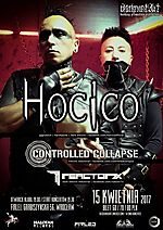 Hocico, Controlled Collapse, Reactor7x – Klub Firlej Wrocław (15.04.2017)