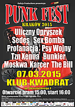 Punk Fest Kraków 2015