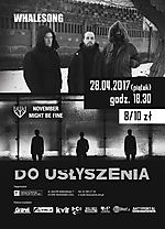 Whalesong i November Might Be Fine w Tarnogórskim Centrum Kultury