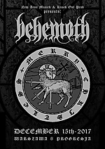 Behemoth pierwszym potwierdzonym zespołem na Merry Christless w Progresji