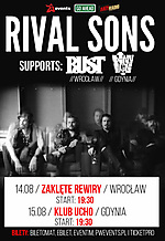 Rival Sons na dwóch koncertach klubowych w Polsce