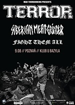 Wygraj bilet na koncert Terror w Poznaniu