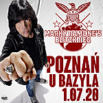 Marky Ramone wraz z zespołem Marky Ramone's Blitzkrieg w Polsce